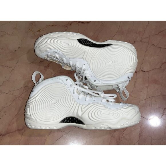 Nike COMME des GARCONS Homme Plus Nike Foamposite in White New with Box Sneakers - Picture 7 of 16